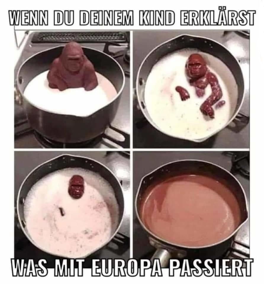 Was mit Europa passiert...