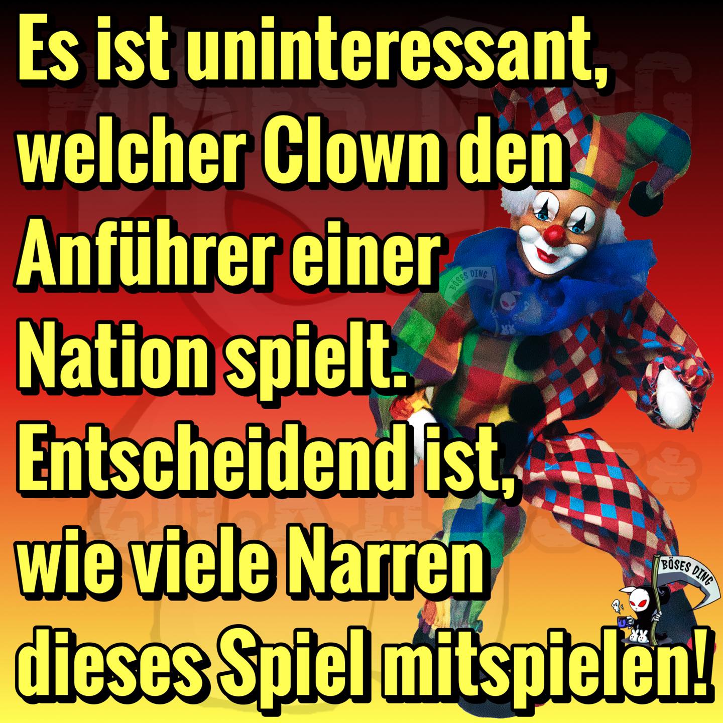 Clowns und Narren...