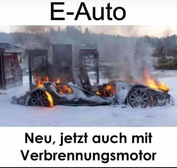 E - Auto mit Verbrennungsmotor