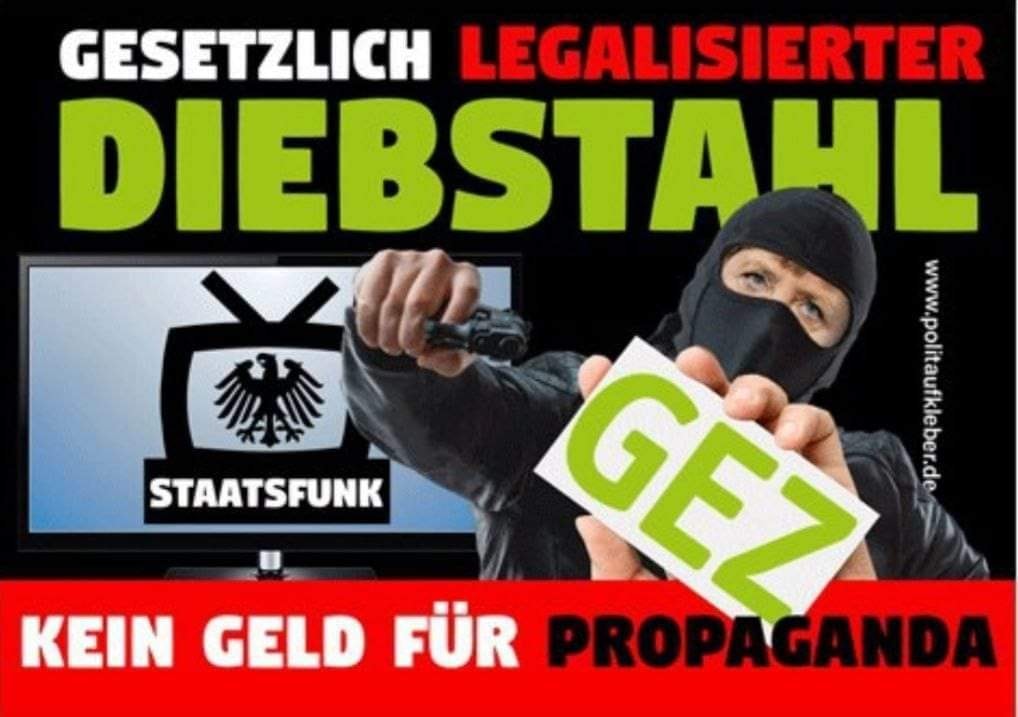 GEZ = Diebstahl