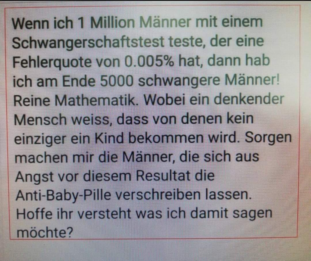 Zum Thema Test...!